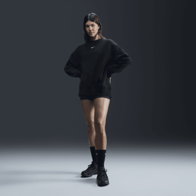 Sweat oversize à col ras-du-cou Nike Sportswear Phoenix Fleece pour Femme