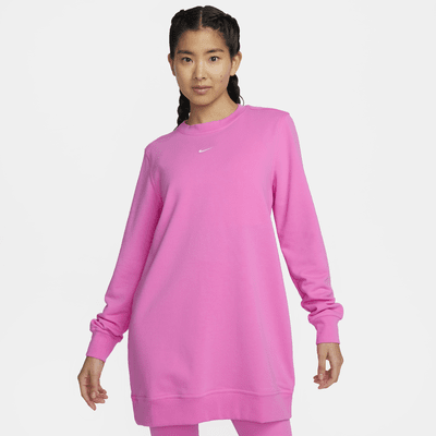 Nike Dri-FIT One Women's Crew-Neck French Terry Tunic