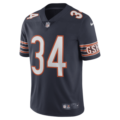 Camiseta de fútbol americano edición limitada para hombre NFL Chicago Bears Nike Vapor Untouchable (Walter Payton)