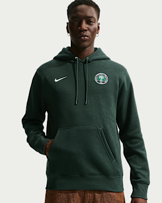 Мужское худи Nigeria Club Nike Soccer Pullover Hoodie