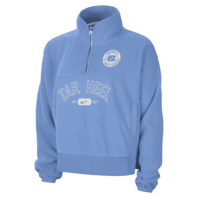 UNC Fly Women's Nike College 1/4-Zip Jacket