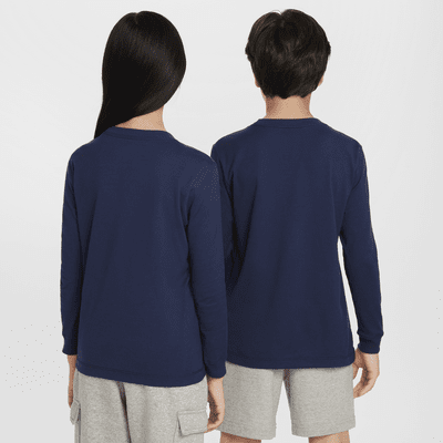 Nike Sportswear Big Kids' Long-Sleeve T-Shirt