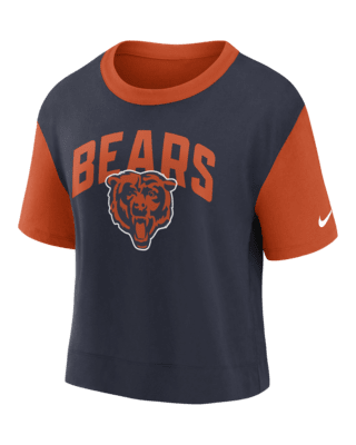Nike Fashion (NFL Chicago Bears) Women's High-Hip T-Shirt. Nike