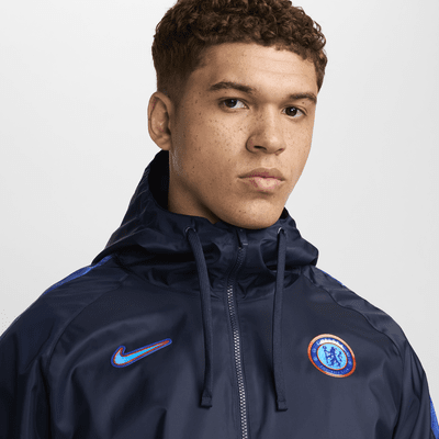 Tracksuit Chelsea FC Nike Football med huva i vävt material för män