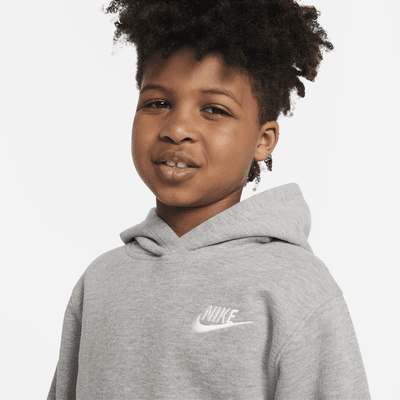 Sudadera con gorro sin cierre para niños talla pequeña Nike Sportswear Club Fleece