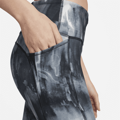 Nike Epic Luxe 7/8-Lauf-Leggings mit Tasche und mittelhohem Bund für Damen