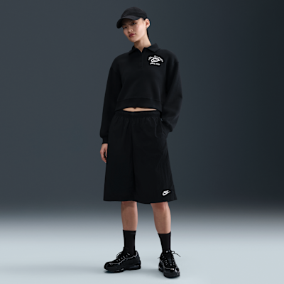 Nike Sportswear Phoenix Fleece Women's Loose Collared Pullover Top