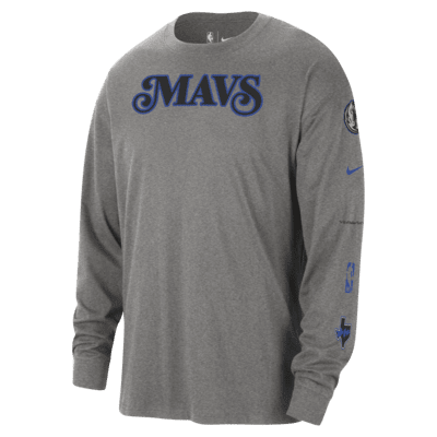 Dallas Mavericks 2023/24 City Edition Men's Nike NBA Max90 Long-Sleeve ...