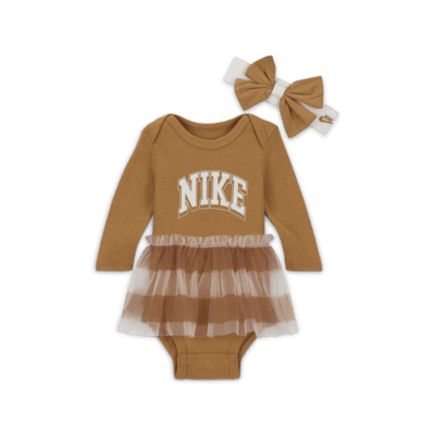 Nike Baby 2-Piece Long Sleeve Bodysuit Set