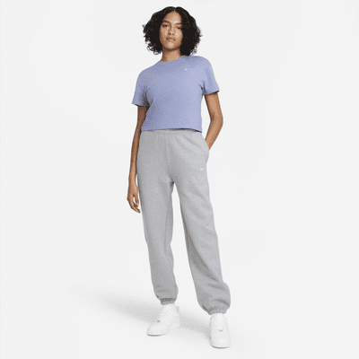 Nike Solo Swoosh Pantalons de teixit Fleece - Dona