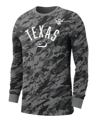 Мужская футболка Texas Nike College Crew-Neck Long-Sleeve