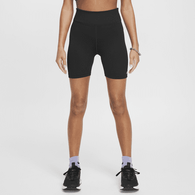 Nike One Girls' Dri-FIT Biker Shorts