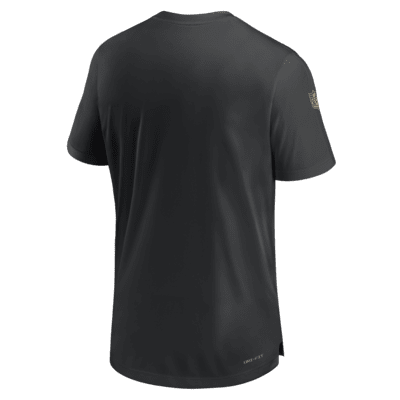 New Orleans Saints Nike 2023 Sideline Alternate Logo Performance T