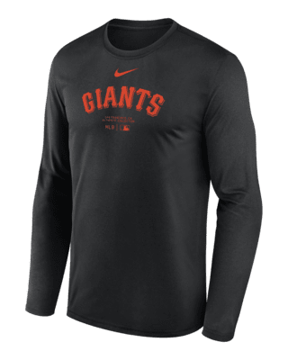 Мужская футболка San Francisco Giants Authentic Collection Practice Nike Dri-FIT MLB Long-Sleeve