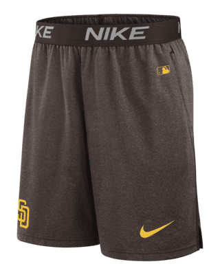 Мужские шорты San Diego Padres Authentic Collection Practice Nike Dri-FIT MLB Shorts