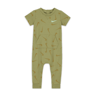 Nike Baby (3-6M) Printed Short Sleeve Coverall