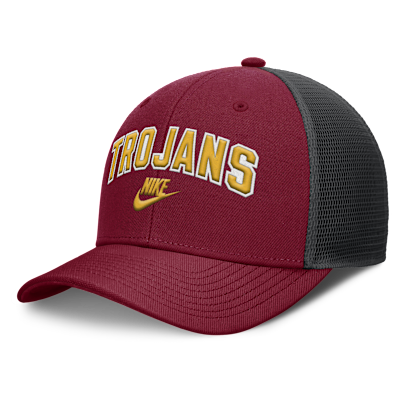 USC Legacy Arch Rise Men's Nike Dri-FIT College Trucker Adjustable Hat