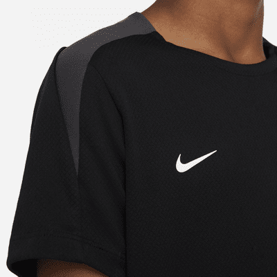 Camisola de futebol de manga curta Nike Dri-FIT Strike Júnior