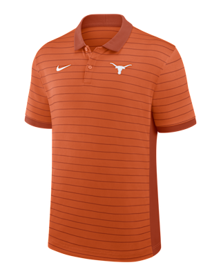 Мужские  Texas Sideline Victory Stripe Nike Dri-FIT College Polo
