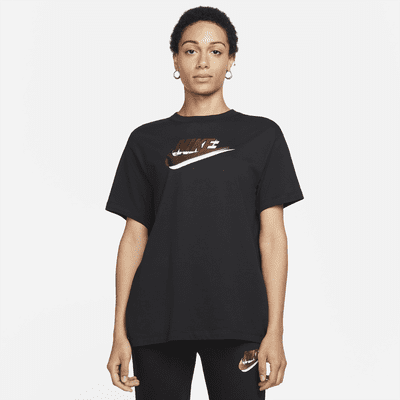 gold nike top