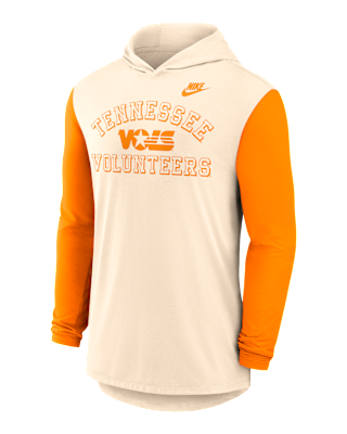 Мужская футболка Tennessee Legacy Nike Dri-FIT College Long-Sleeve Hooded
