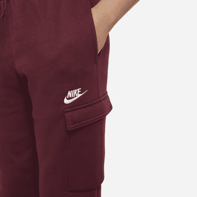 burgundy nike pants