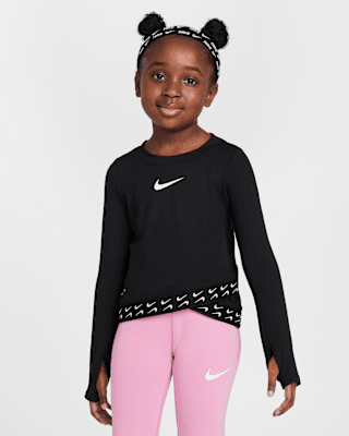 Детская футболка Nike Dri-FIT All Day Play Little Kids' Hemmed