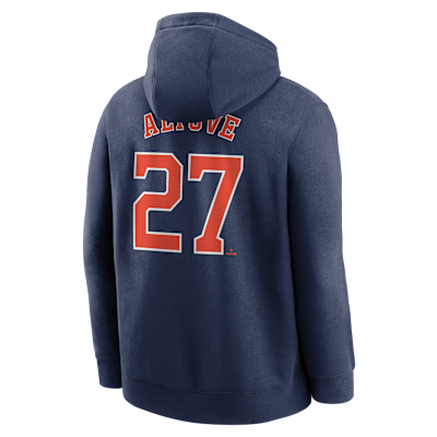 Jose Altuve Houston Astros Club Men's Nike MLB Pullover Hoodie