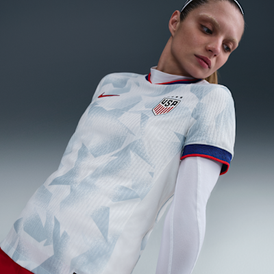 Jersey de futbol Nike Dri-FIT ADV Authentic de la selección nacional de futbol femenino de Estados Unidos (equipo femenino) local 2025 Match para mujer