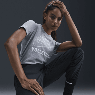 Playera de vóleibol para mujer Nike Swoosh