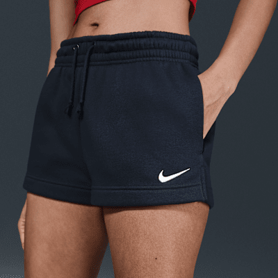 Nike Sportswear Phoenix Fleece Pantalón corto de talle medio de 5 cm - Mujer
