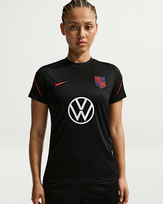 Женские шорты USMNT Strike Nike Soccer Dri-FIT Short-Sleeve Top
