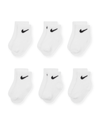 Детские носки Nike Swoosh Baby/Toddler Ankle Socks (6 Pairs)