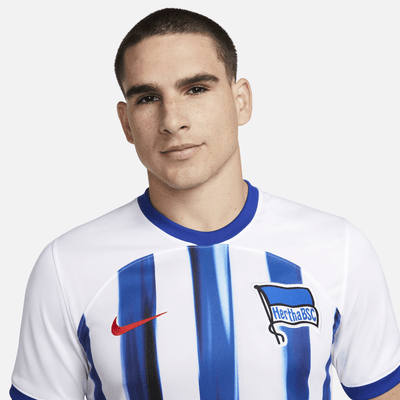 Hertha BSC 2023/24 Stadium Home Men's Nike Dri-FIT Football Shirt