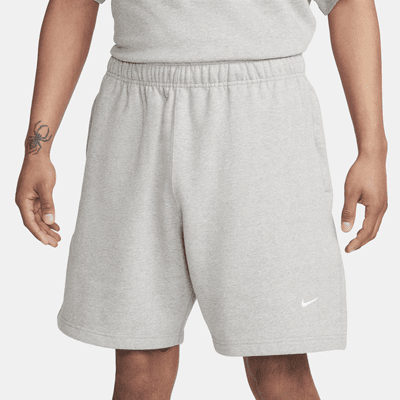 Shorts de tejido Fleece para hombre Nike Solo Swoosh