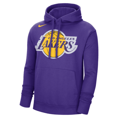 Los Angeles Lakers Men's Nike NBA Fleece Pullover Hoodie.