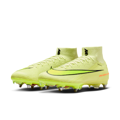 Chuteiras de futebol de cano alto para terreno mole Nike Mercurial Superfly 10 Elite