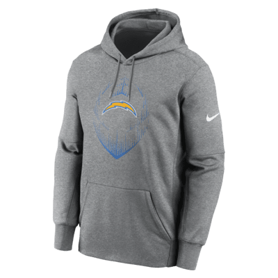 Los Angeles Chargers Icon Men’s Nike Therma NFL Pullover Hoodie