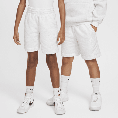 Nike Sportswear Club Fleece Big Kids' French Terry Shorts