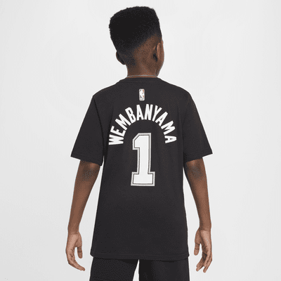 Victor Wembanyama San Antonio Spurs Essential Camiseta Nike de la NBA - Niño/a