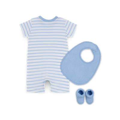 Nike Baby 3-Piece Romper and Terry Set