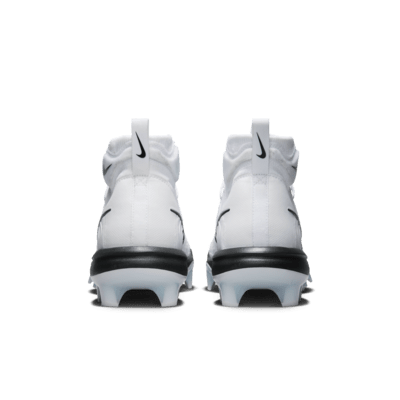 Nike Alpha Huarache Mens 10 White Grey NXT MCS Baseball Cleats Molded  Swoosh