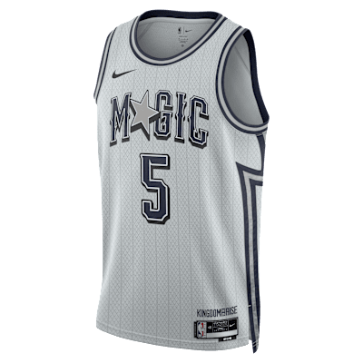 Jersey Nike Dri-FIT de la NBA Swingman para hombre Paolo Banchero Orlando Magic 2024/25 City Edition