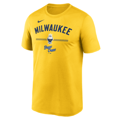 Мужская футболка Milwaukee Brewers City Connect Legend