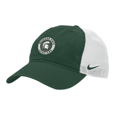 Michigan State Heritage86 Nike College Trucker Hat