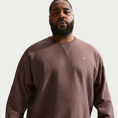 Pánská flísová mikina Nike Solo Swoosh s kulatým výstřihem