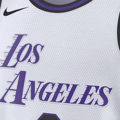 Nike Lebron James Lakers City Edition 2021 Swingman Jersey CN1737