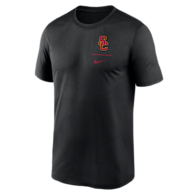 Playera universitaria Nike Dri-FIT para hombre USC Trojans Primary Logo Legend