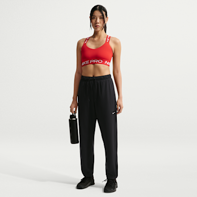 Nike Pro Women's Dri-FIT Mid-Rise Full-Length Woven Pants from Nike - $95