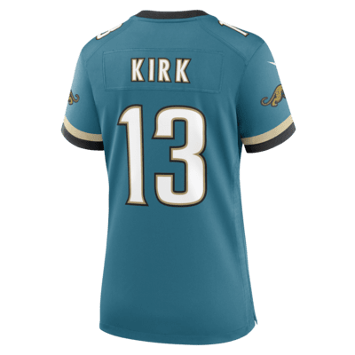 Jersey de fútbol Nike de la NFL Game para mujer Christian Kirk Jacksonville Jaguars